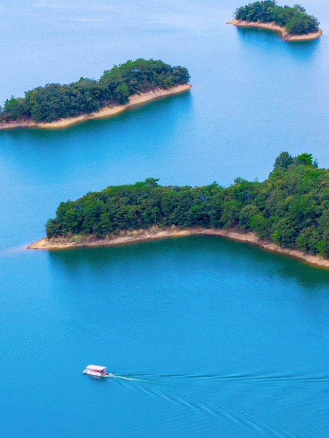 江西版馬爾代夫太絕了！廬山西海反向旅遊實測攻略