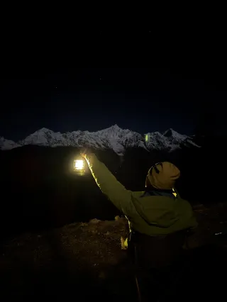 Новое топовое место для съёмки на снежной горе Мэйли! Вид с обратной стороны горы Динъян просто потрясающий!