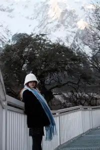 11月底，週末去海螺溝泡個溫泉