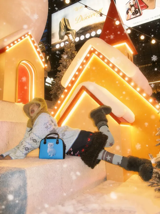 今年第一次看雪竟然是在這裡……