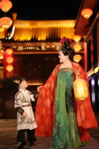 西安親子遊｜帶娃拍了組唐風寫真