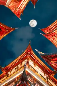 剛從豫園回來!中式審美太強了