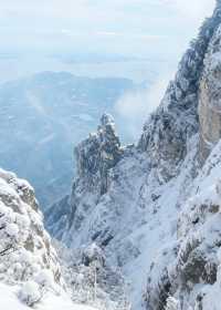雪_山廬山_江西