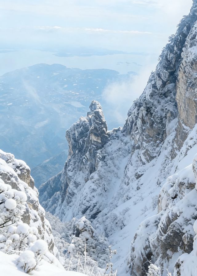 雪_山廬山_江西 雪_山廬山_江西