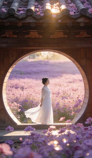 Qingyuan hides a sea of rainbow rapeseed flowers! Even the rapeseed oil has a pink-purple hue