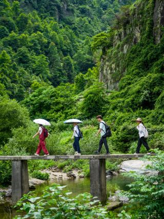 浙江新昌の絶景ハイキングコース、消える前に急いでチェックイン
