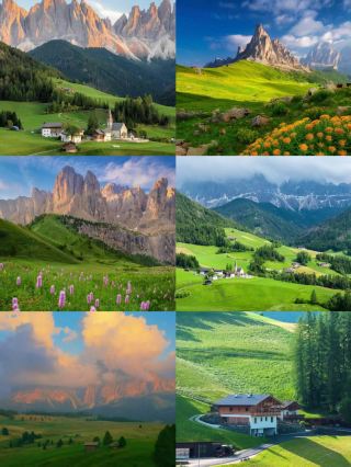 Switzerland and New Zealand both lost? The Funes Valley is the true earthly paradise