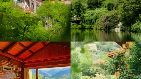 Avoid the crowds! Jiurushan's autumn red maples, waterfalls, and wooden cabins—a one-stop destination to enjoy the golden autumn in Qilu — traveler post in Jinan