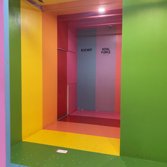 Colorpool museum in Seoul