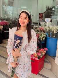 เดินเที่ยวปากคลองตลาด ชมดอกไม้สวยๆ 🌷✨