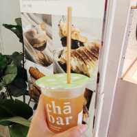 คาเฟ่ชา น่ารักๆเปิดใหม่ "cha bar"