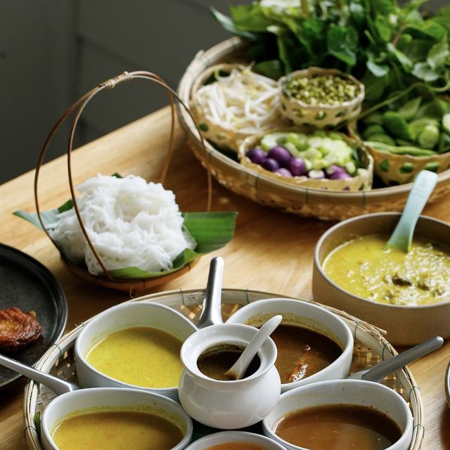 ขนมจีนเขียวเสวย...สุราษฎร์ธานี