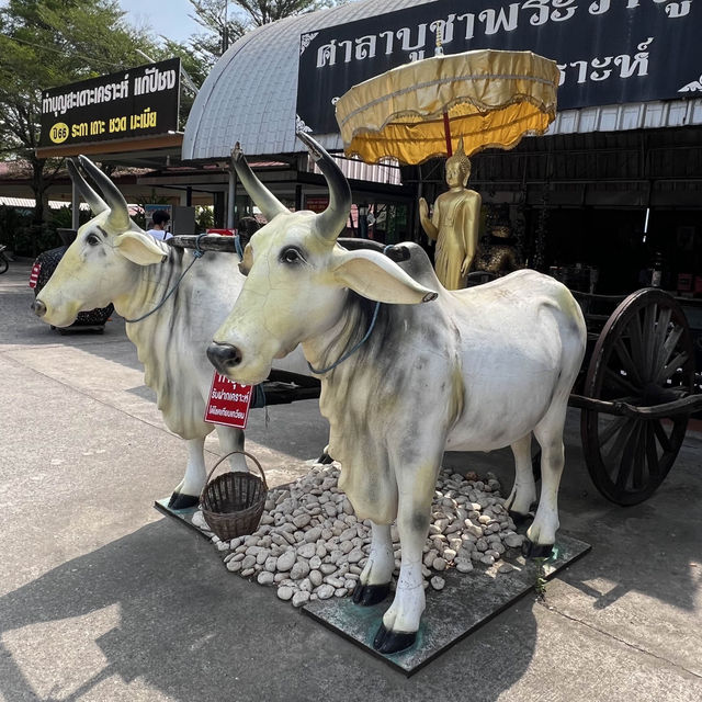 พระพิฆเนศปางนอนเสวยสุข ที่ วัดสมาน ฉะเชิงเทรา