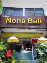 Beautiful authentic Balinese dishes @ Nona Bali