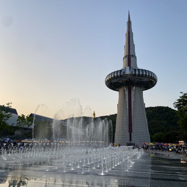대전 아이와 함께 엑스포 한빛탑 축제 음악분수, 푸드트럭