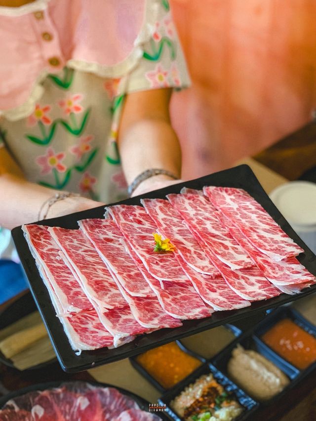 ร้านชาบูในฟาร์มผักออร์แกนิค