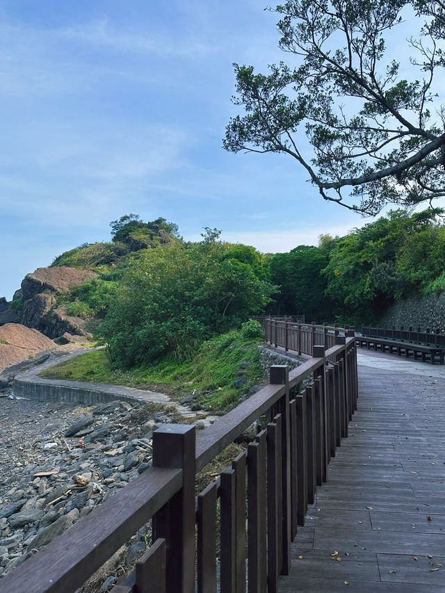 《宜蘭》一線天秘境 礁岩海景步道-北關海潮公園