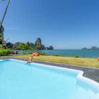 นอนชิลฟีลติดเกาะที่อ่าวต้นไทร กระบี่🏝️