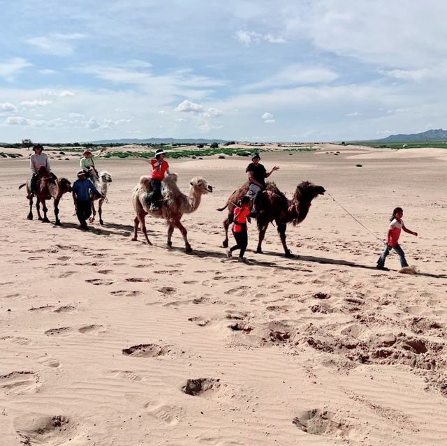 Camel Riding in Elsen Tasarkhai Sand Dune