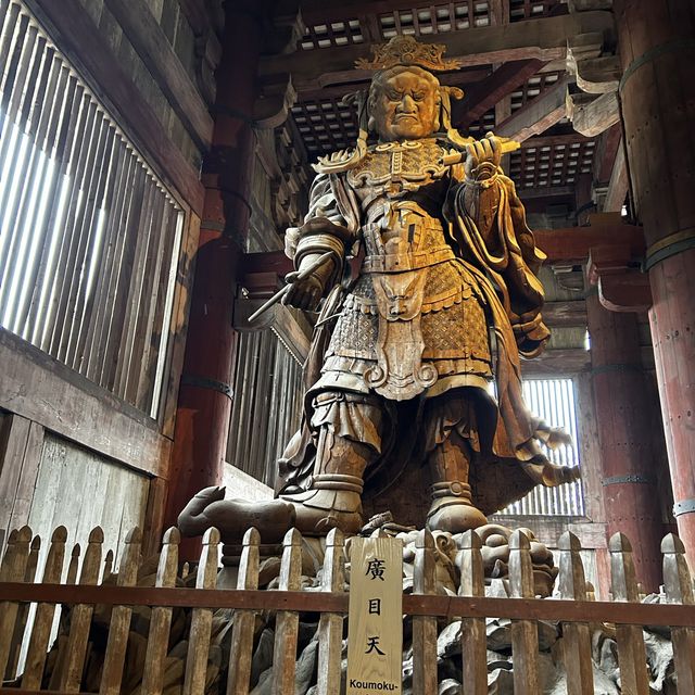 An amazing Todaiji temple 🙏 