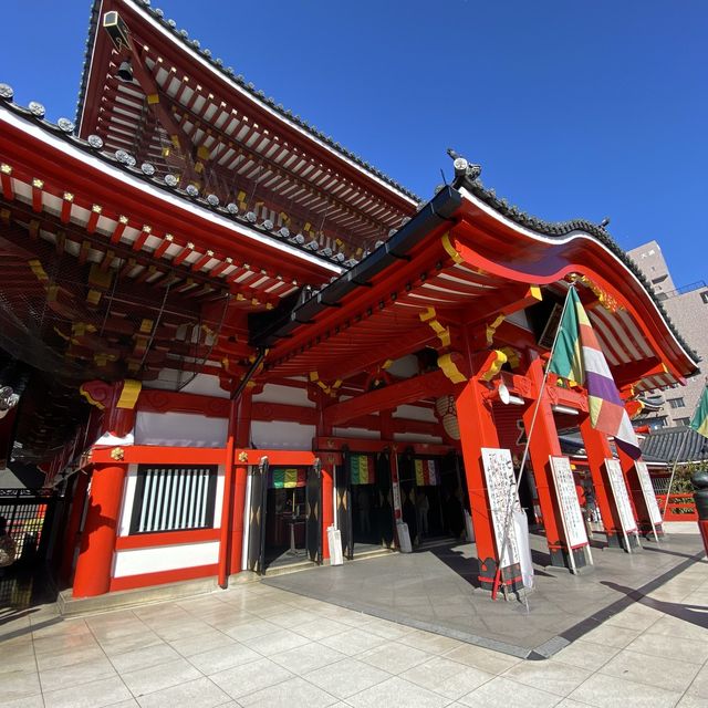 【本堂】朱色と大提灯が美しい大須観音！名古屋観光スポット！