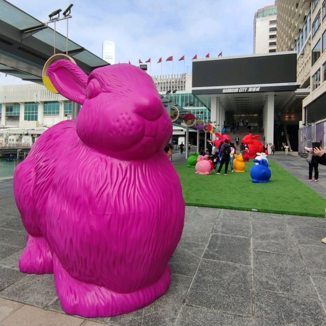 環保雕塑~兔子造型~搶眼又可愛🐇