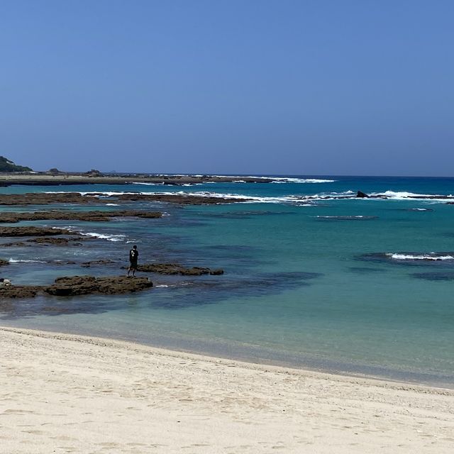 奄美「土盛海岸（ともり海岸）」紺碧の美しい海