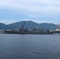 【海上自衛隊基地】潜水艦が見られる呉港