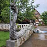 ชมภาพจิตรกรรมฝาผนัง ณ วัดหนองบัว ไทยลื้อ น่าน