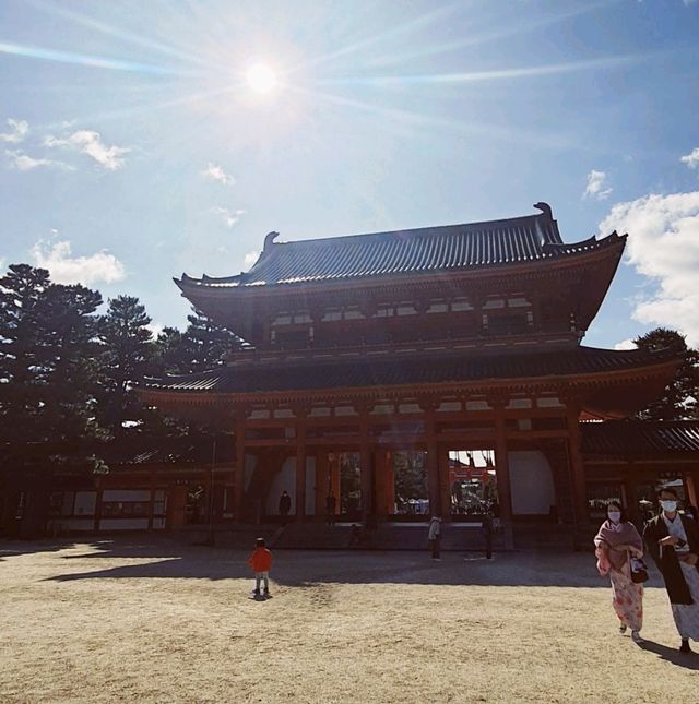 初訪京都平安神宮