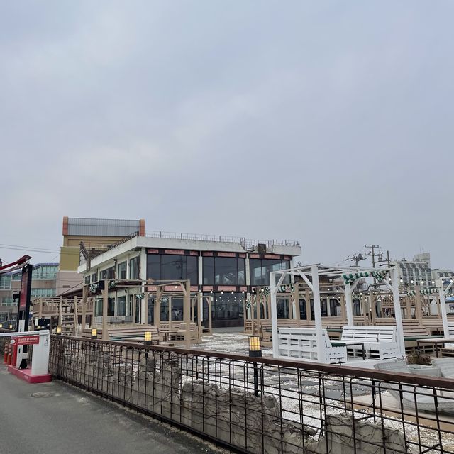 강릉 도깨비시장 카페 복사꽃싸롱, 콩방앗간!