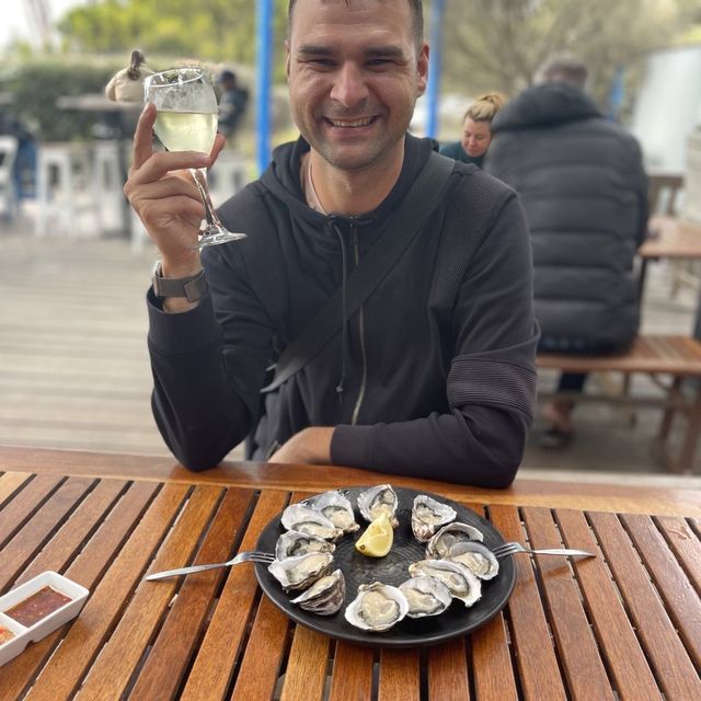 Oyster day at Bruny Island