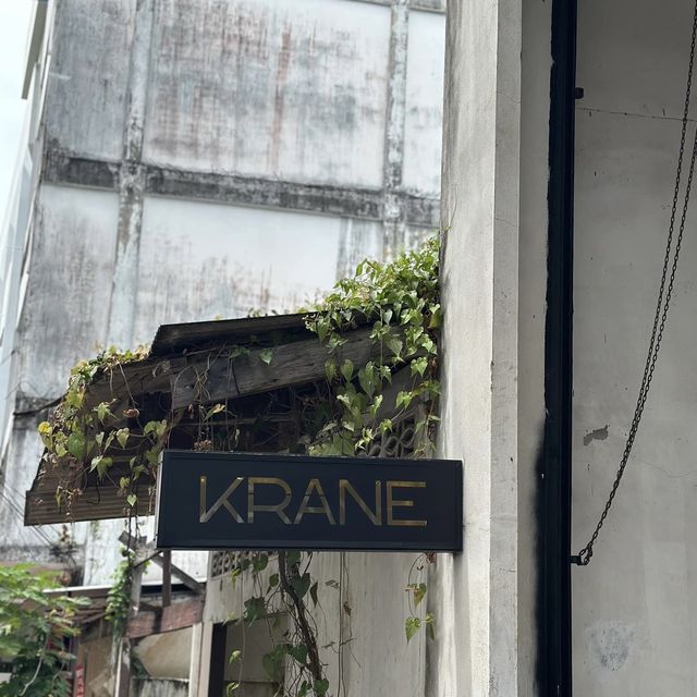 KRANE คาเฟ่ในหาดใหญ่