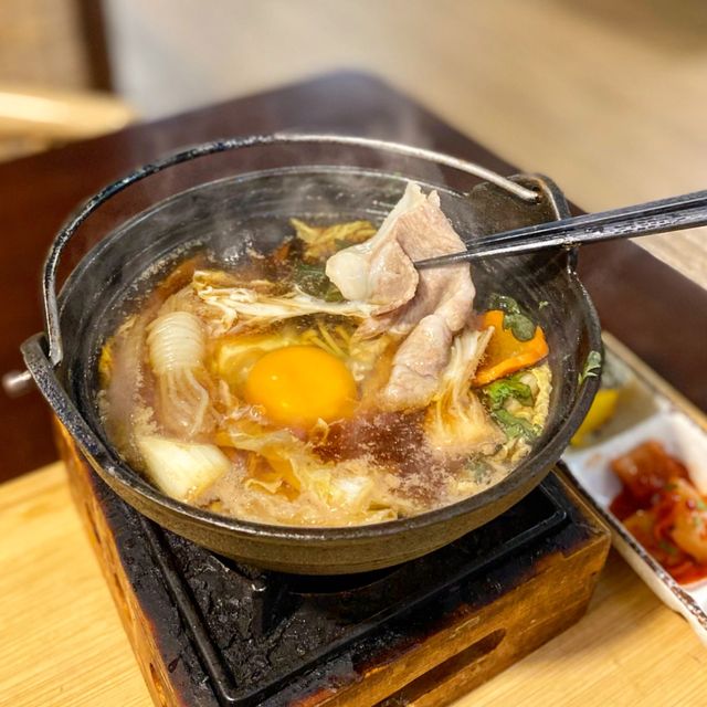 觀塘工廈內的壽喜燒日式小店