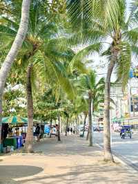 หาดพัทยา เดินเล่นรับลมชมวิว🌱