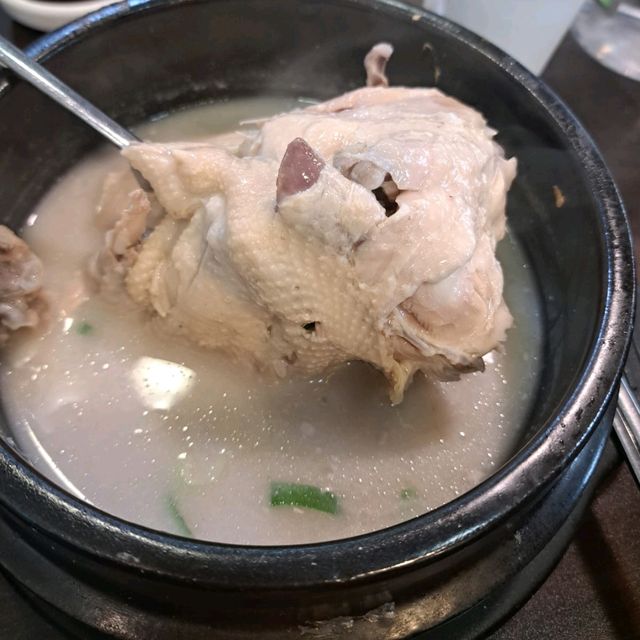 😍韓國地道高質午餐🩷傳統滋補人蔘雞湯🤗