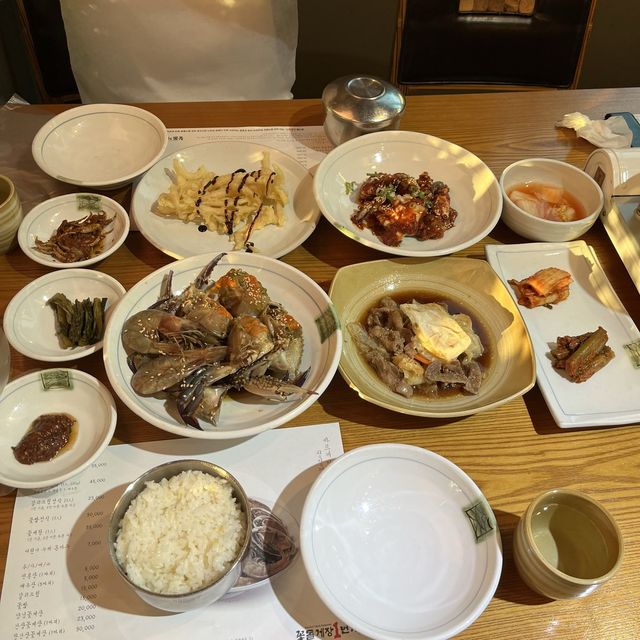 여수 꽃돌게장1번가🦀🦀