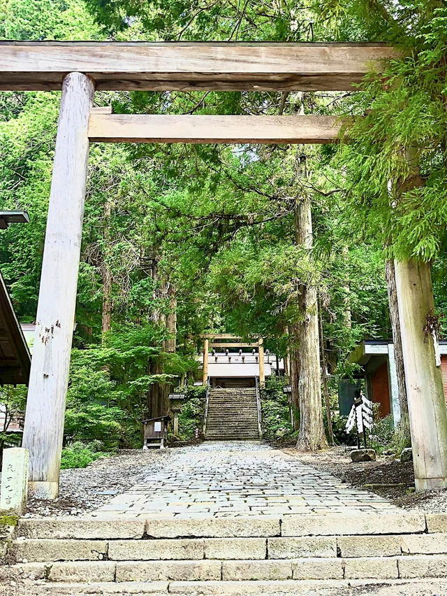 【長野大町】仁科神明宮
