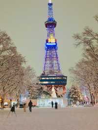 Sapporo Tower in Winter