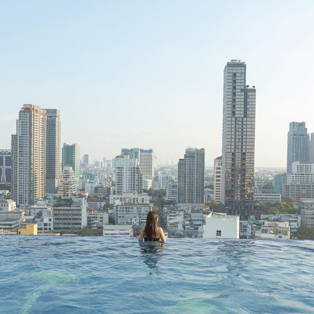 【タイ】インフィニティプールが絶景！マリオットスラウォン