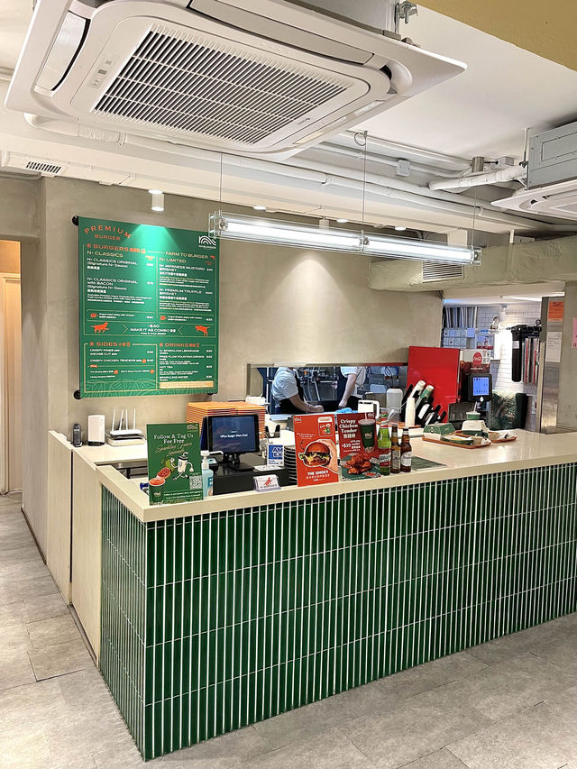 香港灣仔高質自家牧場安格斯牛漢堡店-N+ Burger