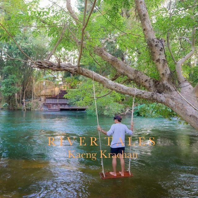 ที่พักริมน้ำสุดชิลแก่งกระจาน