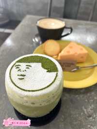 【久留米カフェ】なんとも言えない表情のがんめんフラッペに一目惚れ☕️
