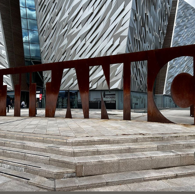 Exploring the ♥️ Heart of Belfast Titanic🚢🇬🇧