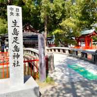 【生島足島神社/長野県】神池に囲まれた素晴らしい景観