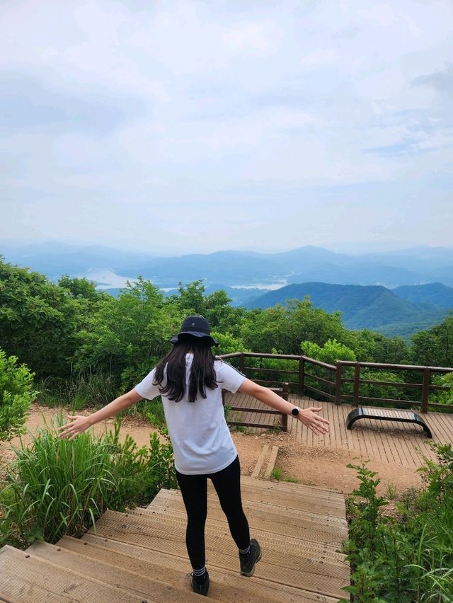 🤍뷰가 좋아 인생샷을 남길 수 있는 등산데이트 코스, "검단산"🤍