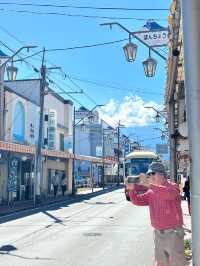 🇯🇵富士山🗻日川時計店🕰️日本故事感的街道