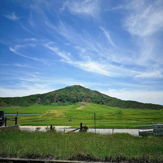熊本必去🛤️阿蘇米塚🏔️