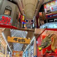 「大阪心齋橋商店街，觀光客必去」