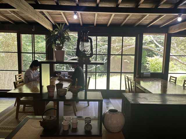 熊本・南小国町のそば街道の御蕎麦処 鬼笑庵